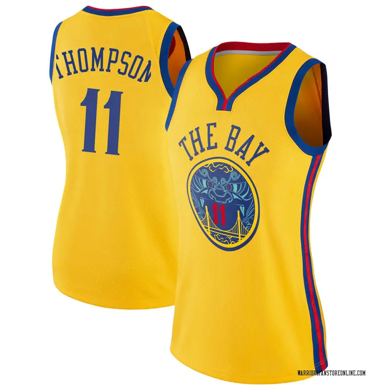 klay thompson city jersey