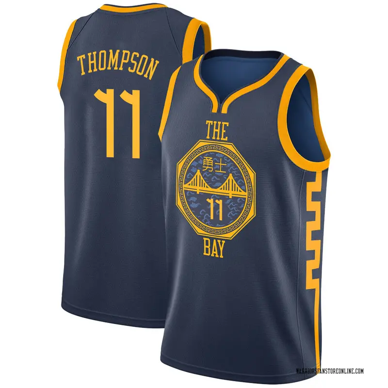 klay thompson city jersey