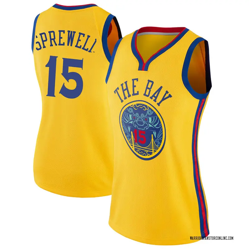 sprewell warriors jersey