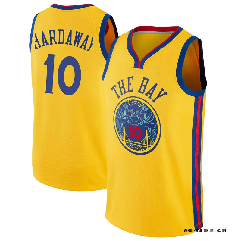 tim hardaway warriors jersey