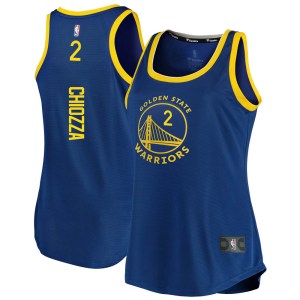 Golden State Warriors Fast Break Gold Chris Chiozza Royal 2019/20 Tank Jersey - Icon Edition - Women's