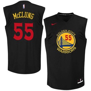 Golden State Warriors Swingman Gold Mac McClung Black New Fashion Jersey - Youth