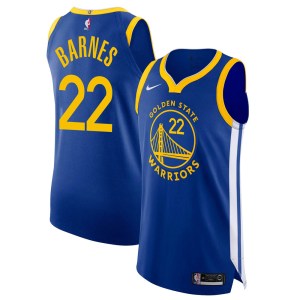 Golden State Warriors Authentic Blue Matt Barnes 2020/21 Jersey - Icon Edition - Youth