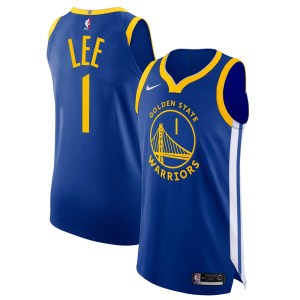 Golden State Warriors Authentic Blue Damion Lee 2020/21 Jersey - Icon Edition - Youth