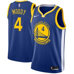 Golden State Warriors Swingman Blue Moses Moody Jersey - Icon Edition - Men's
