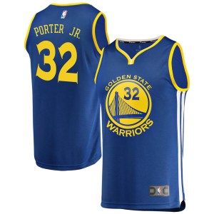 Golden State Warriors Gold Otto Porter Jr. Royal Fast Break Jersey - Icon Edition - Youth