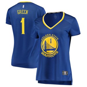 Golden State Warriors Fast Break Gold JaMychal Green Royal Jersey - Icon Edition - Women's