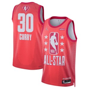 Golden State Warriors Swingman Gold Stephen Curry Maroon 2022 All-Star Game Jersey - Youth