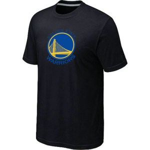 Golden State Warriors Gold Big & Tall Primary Logo T-Shirt - Black - Men's
