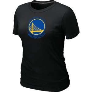 Golden State Warriors Gold Big & Tall Primary Logo T-Shirt - Black - Women's