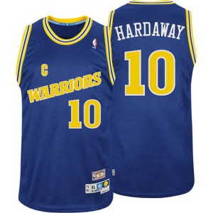 Golden State Warriors Authentic Blue Tim Hardaway Throwback Jersey - Men's