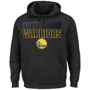 Golden State Warriors Gold Color Pop Pullover Hoodie - Black - Men's